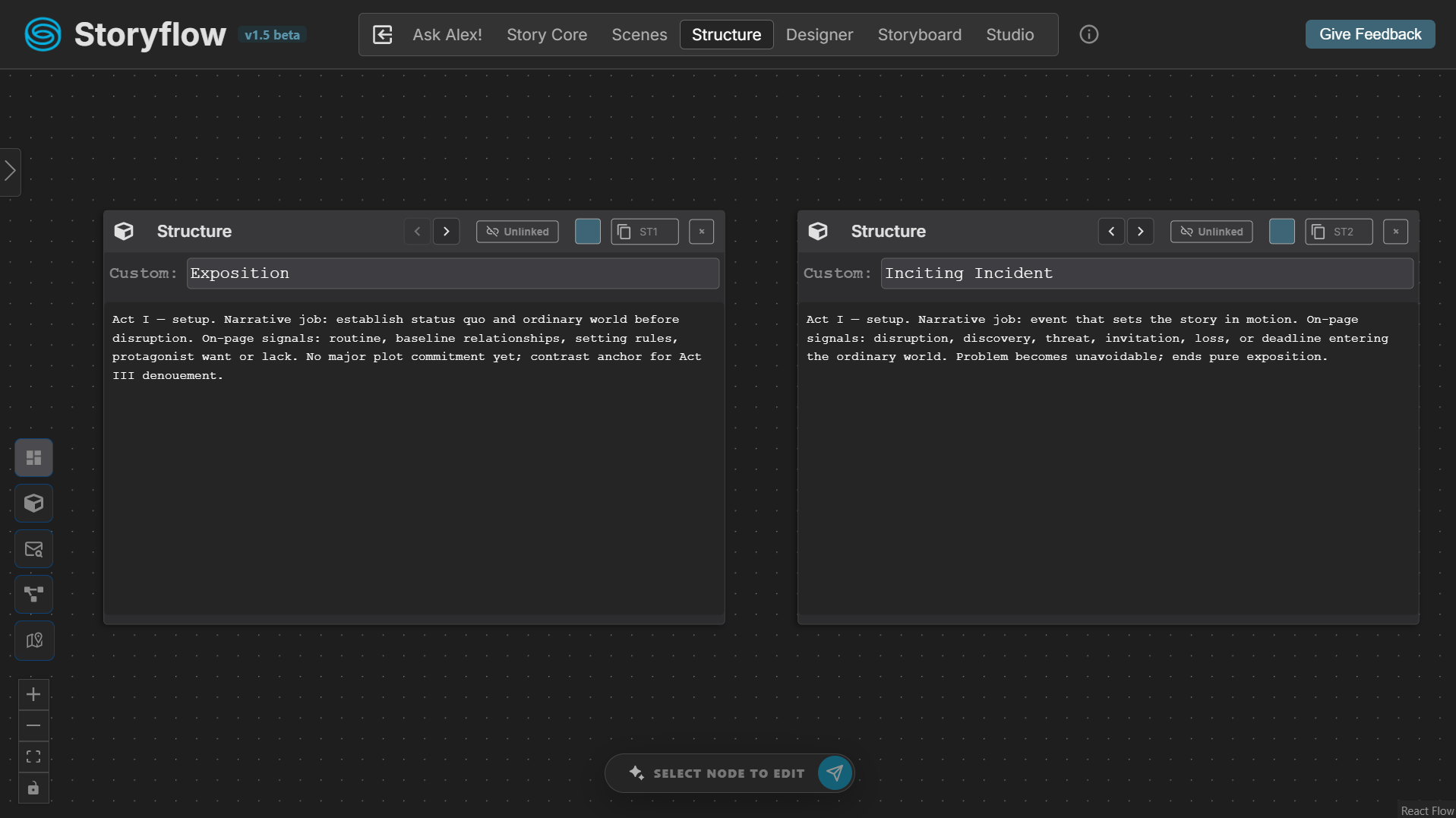 Structure Page Preview